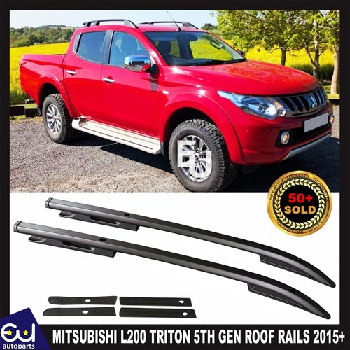 Black roof rails rack pair - roof,
