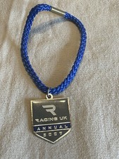 VINTAGE RACING UK ANNUAL MEMBERS 2007 MEDAL BADGE HORSE RACING RACE COURSE