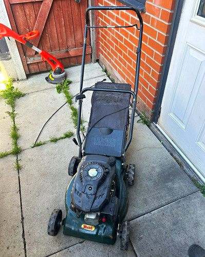 Webb petrol rotary push - webb,