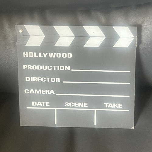 Hollywood film clapperboard - hollywood,