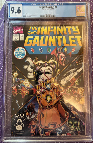 Infinity gauntlet cgc 9 - -,