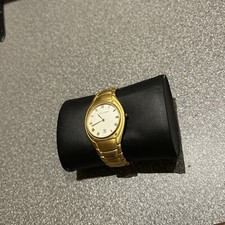 Aston Gerard Swiss Made 18K Gold Plated Mens Watch