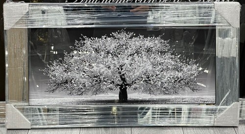 Silver cherry blossom tree - silver,