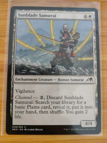 Mtg sunblade samurai - sunblade,