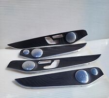 Mercedes C GLC W205 W253 Burmester Speaker Covers Door Trims Black Wood Ambient