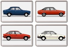 FRIDGE MAGNET - FORD ESCORT