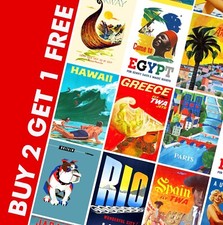 BEST VINTAGE TRAVEL POSTERS -
