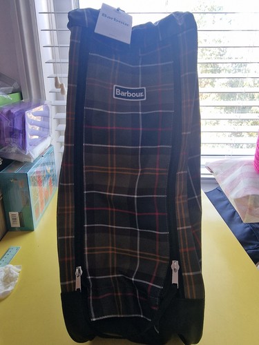 Bnwt barbour tartan wellington - bnwt,