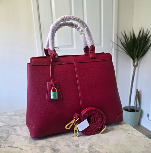Burgundy pebbled faux leather - burgundy,