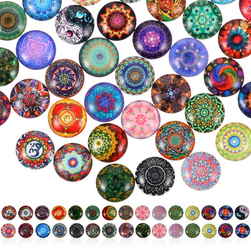 Mixed round tiles mosaic - mosaic, kit