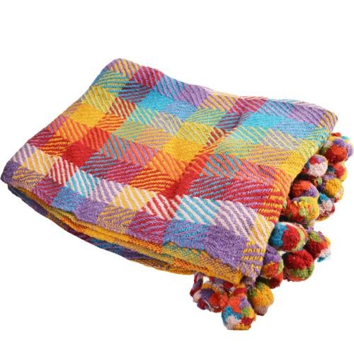 Throw bedspread soft recycled - soft,