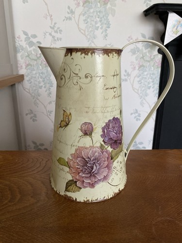 Shabby chic style floral metal - chic,