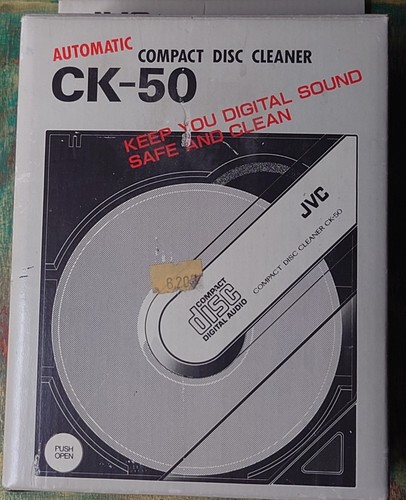 Jvc compact disk cleaner - jvc, ck-50