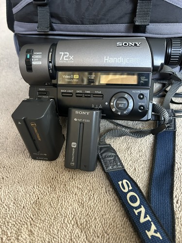 Sony handycam ccd - sony, ccd-tr640e