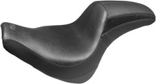 Mustang Tripper Fastback Seat - Smooth Motorcycle Street Bike 75709 0802-1092
