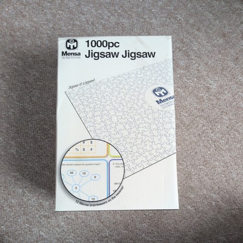 Mensa 1000pc jigsaw a - mensa,