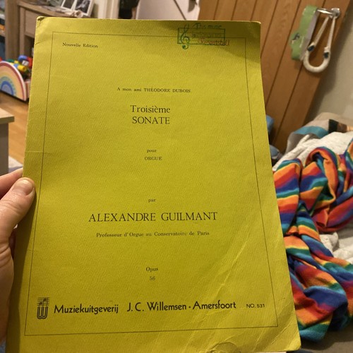 Guilmant 3rd organ sonata - organ,