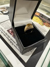 9ct Gold Tigers Eye Signet