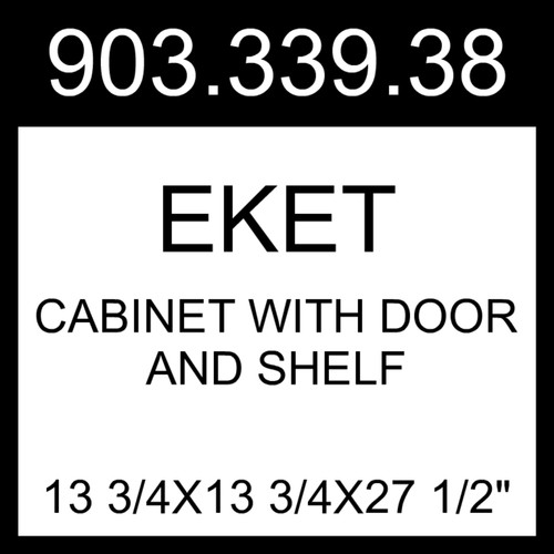 Ikea eket cabinet with door - ikea,