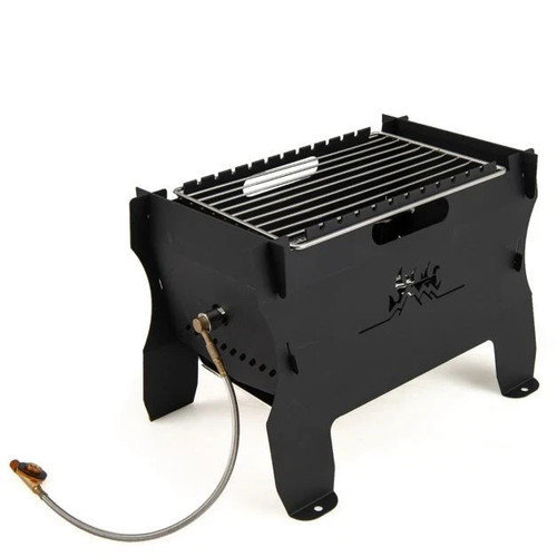 Costway camping grill - 2-in-1,