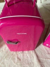 4L Compact Mini Fridge with in Car Adapter: Pretty Pink