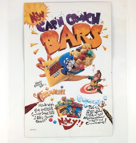 1997 cap crunch bars - 1997, quaker