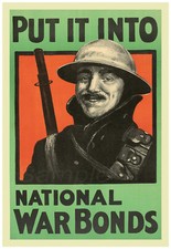 VINTAGE NATIONAL WAR BONDS WAR