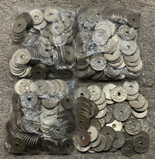 Japan: 80 x 50 Yen coins circulated condition. 4000 Yen total face value. JPY.