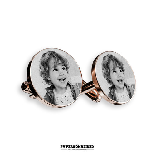 Personalised cufflinks custom - personalised,