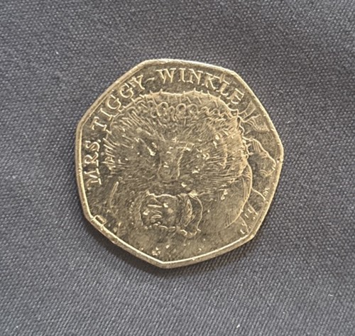 Mrs tiggy winkle 2016 - tiggy, coin