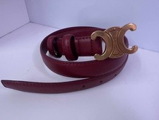 Celine red Belt Leather Size