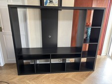 Ikea Black Lappland TV Unit