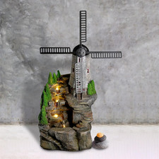 Garden Water Feature Windmill