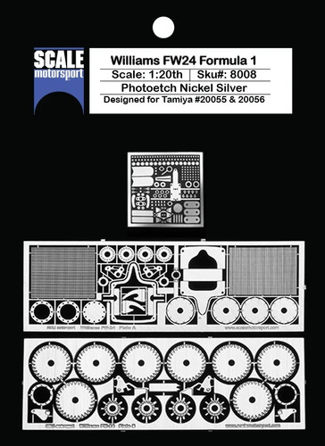 Scale motorsport photoetch set - motorsport,