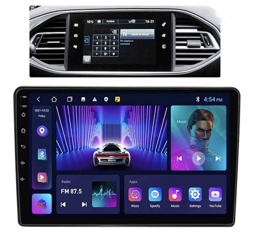 Peugeot 308 android - t9, 14