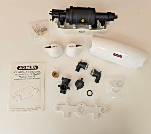 New aqualisa aquarian white - aquarian,