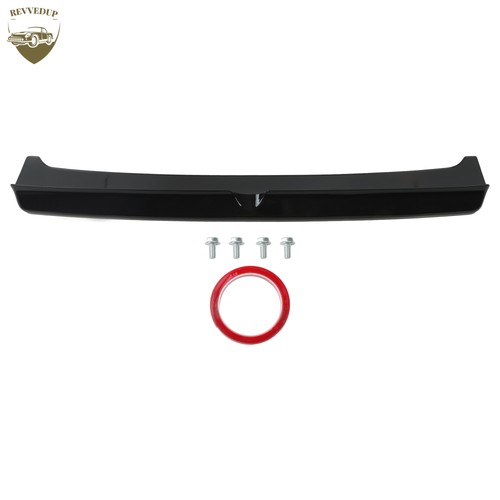 Spoiler black rear - spoiler,