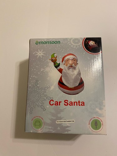 Monsoon car santa inflatable - car,