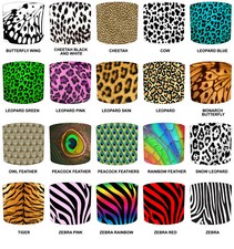 Handmade Animal Prints Ceiling Lampshade Table Lamp shades Pendant Lampshades
