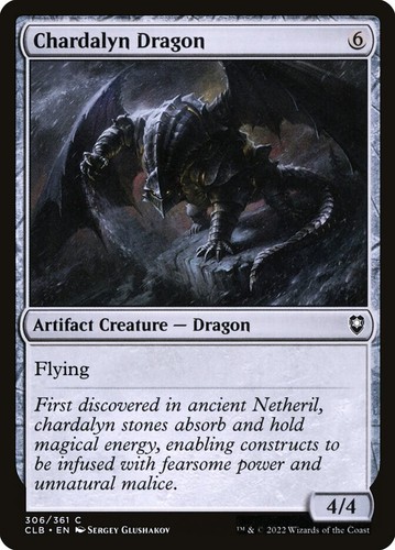 Mtg chardalyn dragon - chardalyn,