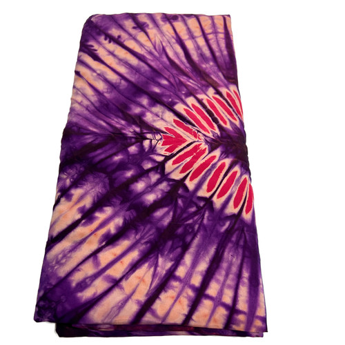 Adire silky glittering crepe - adire,