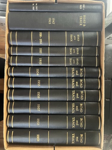 Road track magazine lot - road, &
