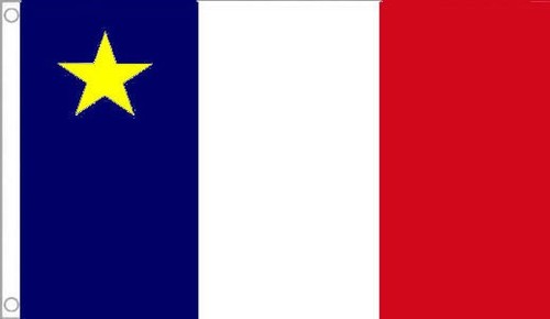 Acadia flag 3 acadian - 5', x