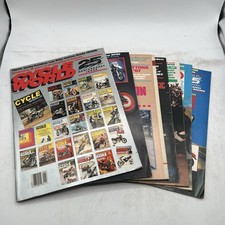 Cycle World Motorcycle Magazine 1987 Lot of 7 Issues Honda Harley Ducati BMW