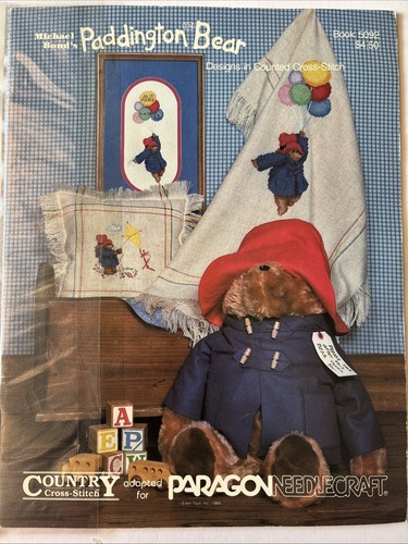 Vintage paddington bear cross - vintage,