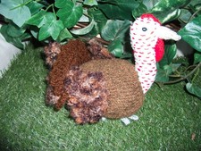 Hand Knitted Turkey Soft Toy -