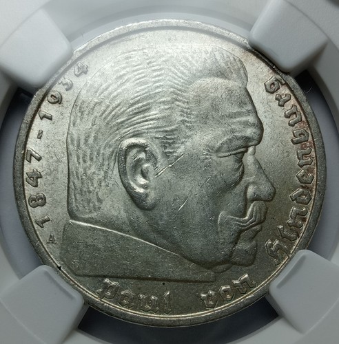 Unc 1935 germany 5 - unc,