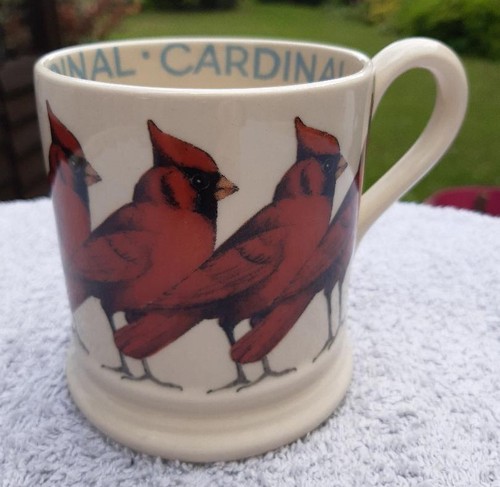 Emma bridgewater red cardinal - red,