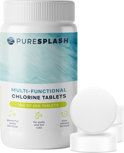 Hot tub chlorine tablets - hot, –