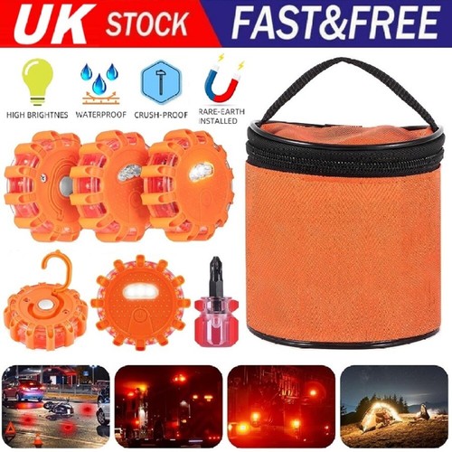 Led road flares - road,